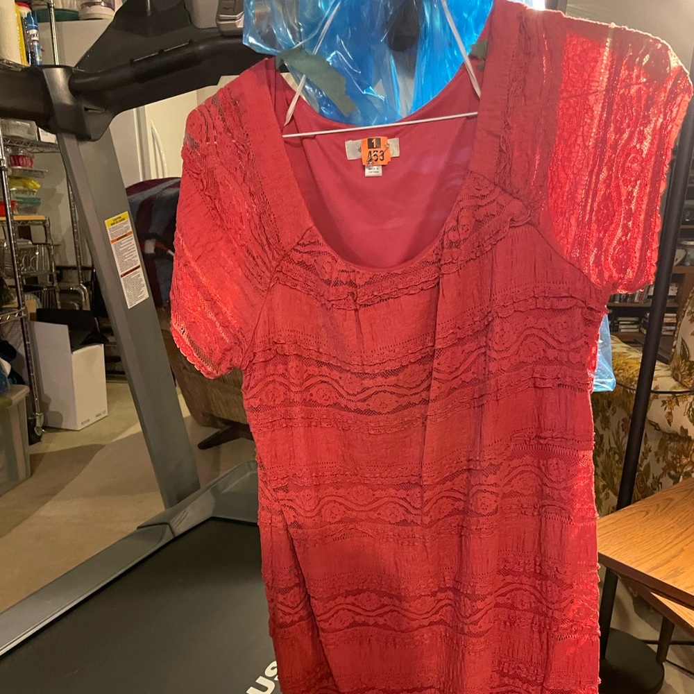 Dress barn Coral Dress